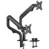 Soporte para 2 Monitores o TV Aisens DT32TSR-141/ hasta 8kg