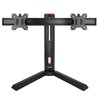 Soporte Gaming para 2 Monitores TooQ DB1402TN-B/ hasta 7kg