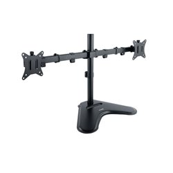 Soporte para 2 Monitores TooQ DB1702TN-B/ hasta 9kg