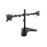 Soporte para 2 Monitores TooQ DB1702TN-B/ hasta 9kg