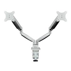 Soporte para 2 Monitores TooQ DB3132TNR-S/ hasta 9kg