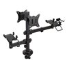 Soporte para 2 Monitores, TPV, Impresora, Términal y Lector TooQ TQPM0002/ hasta 9kg