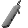 Docking USB Tipo-C Linq LQ48020/ 1xUSB Tipo-C/ 2xUSB/ 1xHDMI 4K/ 1xRJ45/ 1xLector Tarjetas SD y Micro/ 1xNVMe M.2 SSD/ 1xUSB Tip