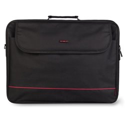 Maletín Monray Passenger Plus para Portátiles hasta 18'/ Cinta para Trolley/ Negro