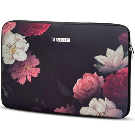 Funda Subblim Trendy Sleeve Neo Flowers para Portátiles hasta 15.6'