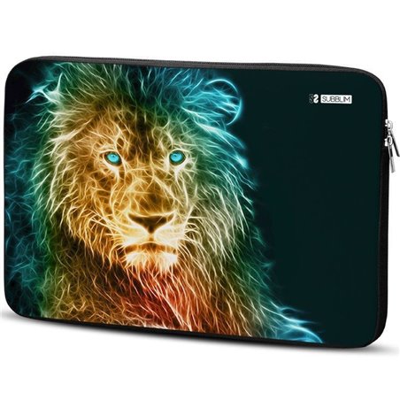 Funda Subblim Trendy Sleeve Neo Lion para Portátiles hasta 14'