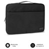 Maletín Subblim Elegant Laptop Sleeve para Portátiles hasta 14'/ Negro