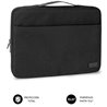 Maletín Subblim Elegant Laptop Sleeve para Portátiles hasta 15.6'/ Negro