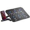 Soporte Refrigerante Mars Gaming MNBC23 para Portátiles hasta 16'/ Iluminación LED