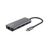 Docking USB Tipo-C Trust Dalyx/ 2xUSB/ 2xUSB Tipo-C/ 1xHDMI/ 1xRJ45/ Gris
