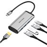 Docking USB Tipo-C Vention CNBHB/ 1xHDMI/ 3xUSB/ 1xUSB Tipo-C PD/ Gris
