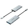 Docking USB Tipo-C Vention TOPHB/ 1xHDMI/ 3xUSB/ 1xLector Tarjetas SD y MicroSD/ Gris