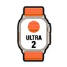 Apple Watch Ultra 2/ GPS/ Cellular/ 49mm/ Caja de Titanio/ Correa Ocean Naranja
