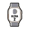 Apple Watch Ultra 2/ GPS/ Cellular/ 49mm/ Caja de Titanio/ Correa Loop Trail Verde/Gris M/L