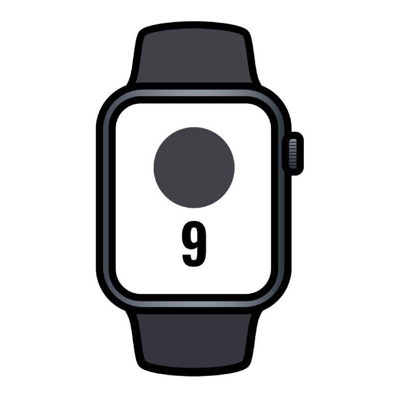 Apple Watch Series 9/ GPS/ 41mm/ Caja de Aluminio Medianoche/ Correa Deportiva Medianoche S/M Apple Watch Series 9/ GPS/ 41mm/ Caja de Aluminio Medianoche/ Correa Deportiva Medianoche S/M