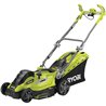 Cortacésped Ryobi RLM15E36H/ 1500W/ Corte Ø36cm/ Incluye Recolector de Hierba 45L y Adaptador Mulching