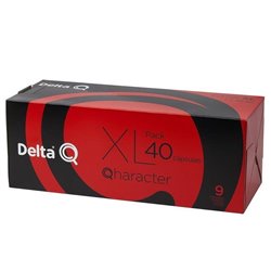 Cápsula Delta Qharacter para cafeteras Delta/ Caja de 40