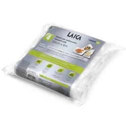 Bolsa para envasar al vacío Laica VT3513/ 20 x 600cm/ 4 Rollos