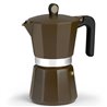 Cafetera Italiana Monix Induction Cream M6710006/ 6 Tazas/ Marrón