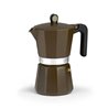 Cafetera Italiana Monix Induction Cream M671009/ 9 Tazas/ Marrón