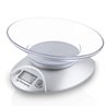 Báscula de Cocina Electrónica Orbegozo PC 1009/ hasta 3kg/ Plata
