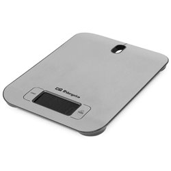 Báscula de Cocina Electrónica Orbegozo PC 1017/ hasta 5kg/ Plata