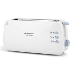 Tostador Orbegozo TO 4012/ 850W/ Blanco