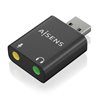 Tarjeta de Sonido Aisens A106-0768/ USB Macho - 2xJack 3.5 Hembra