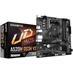 Placa Base Gigabyte A520M DS3H V2 Socket AM4/ Micro ATX