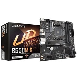Placa Base Gigabyte B550M K Socket AM4/ Micro ATX