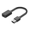 Tarjeta de Sonido Vention CDZB0/ USB Macho - 1x Jack 3.5 Hembra