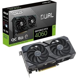 Tarjeta Gráfica Asus Dual GeForce RTX 4060 OC/ 8GB GDDR6