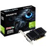 Tarjeta Gráfica Gigabyte GeForce GT 710 Silent/ 2GB DDR5/ Compatible con Perfil Bajo