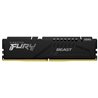 Memoria RAM Kingston FURY Beast 16GB/ DDR5/ 4800MHz/ 1.1V/ CL38/ DIMM