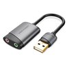 Tarjeta de Sonido Vention CDKHB/ USB Macho - 2xJack 3.5 Hembra