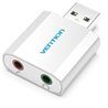 Tarjeta de Sonido Vention VAB-S13/ 2.1/ Plata