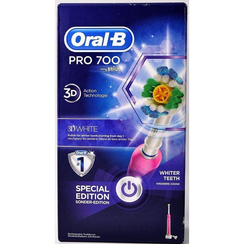 Cepillo Dental Braun Oral-B Pro700 3D Action