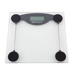 Báscula de Baño Orbegozo PB-2211/ Hasta 150kg/ Cristal