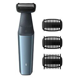 Afeitadora Philips Bodygroom Series 3000 BG3015/15/ con Batería/ 3 Accesorios