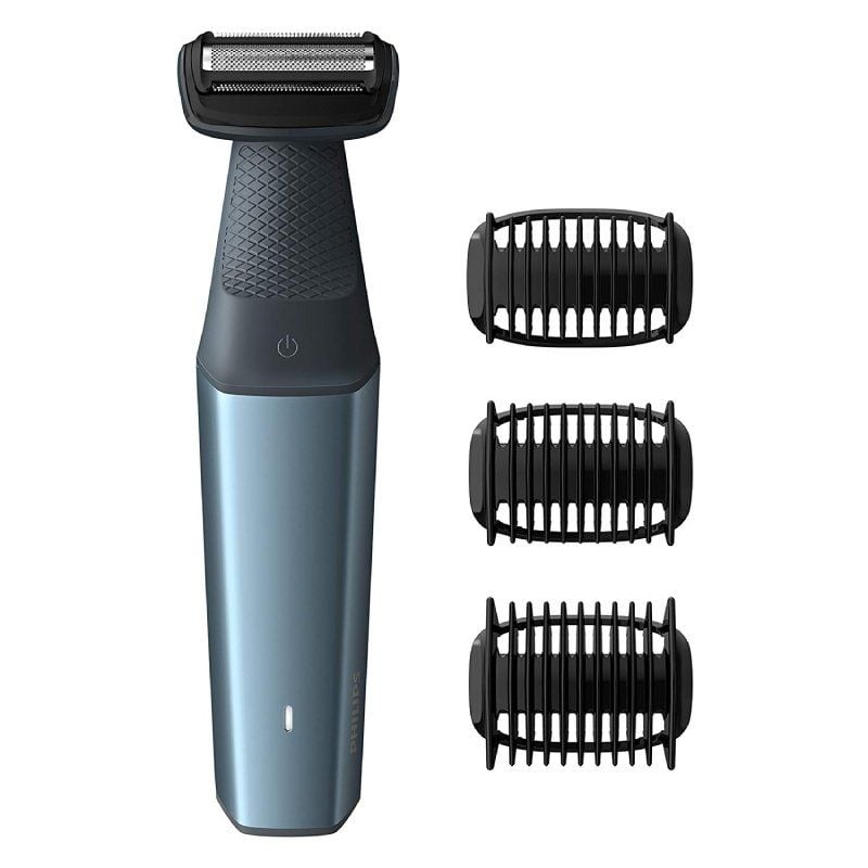 Afeitadora Philips Bodygroom Series 3000 BG3015/15/ con Batería/ 3 Accesorios