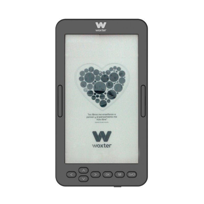 Libro Electrónico Ebook Woxter Scriba 195 S/ 4.7'/ Tinta Electrónica/ Negro