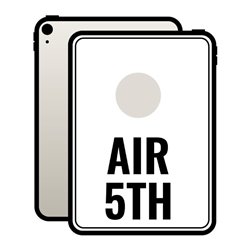 Apple iPad Air 10.9 5th Wi-Fi/ M1/ 256GB/ Blanco Estrella