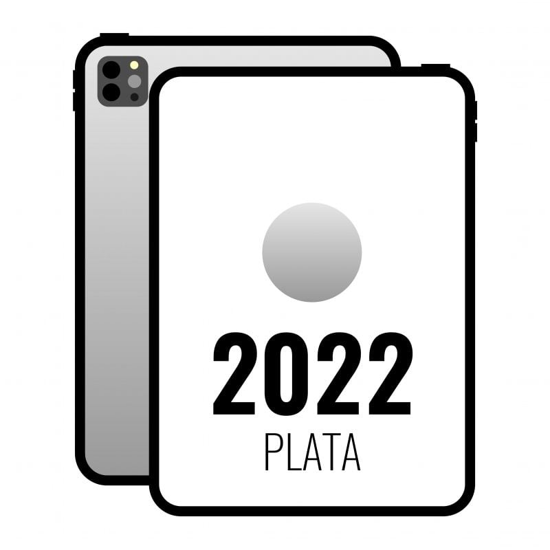 Apple iPad Pro 12.9' 2022 6th WiFi/ M2/ 128GB/ Plata - MNXQ3TY/A Apple iPad Pro 12.9' 2022 6th WiFi/ M2/ 128GB/ Plata - MNXQ3TY/A