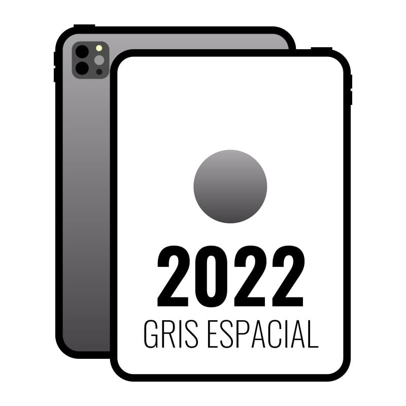 Apple iPad Pro 12.9' 2022 6th WiFi/ M2/ 256GB/ Gris Espacial - MNXR3TY/A Apple iPad Pro 12.9' 2022 6th WiFi/ M2/ 256GB/ Gris Espacial - MNXR3TY/A