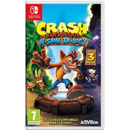 Juego para Consola Nintendo Crash Bandicoot N. Sane Trilogy