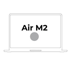 Apple Macbook Air 13.6'/ M2 8-Core CPU/ 8GB/ 512GB SSD/ 10-Core GPU/ Plata