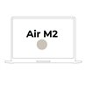 Apple Macbook Air 13.6'/ M2 8-Core CPU/ 8GB/ 256GB SSD/ 8-Core GPU/ Blanco Estrella