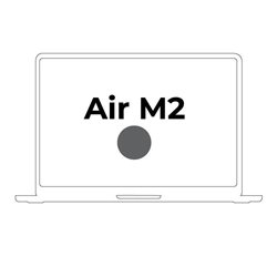 Apple Macbook Air 15' / M2 8-Core CPU/ 8Gb/ 512Gb SSD/ 10-Core GPU/ Gris Espacial
