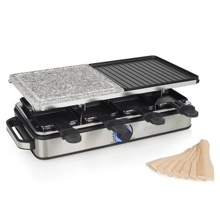 Raclette Princess Deluxe 8 162635/ 1400W/ Tamaño 2x 21*21cm