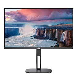 Monitor Profesional AOC 24V5C/BK 23.8'/ Full HD/ Multimedia/ Negro